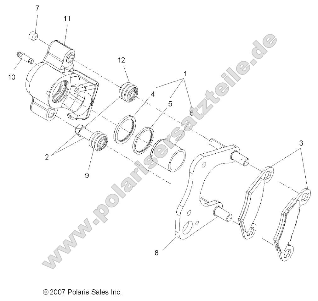 Brakes, Front Caliper
