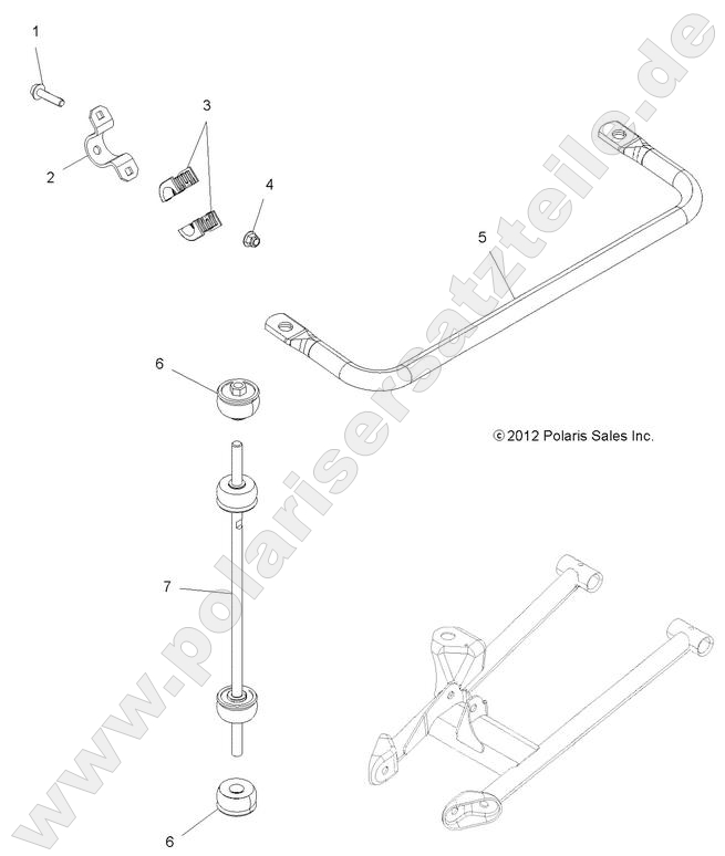 SUSPENSION, STABILIZER BAR
