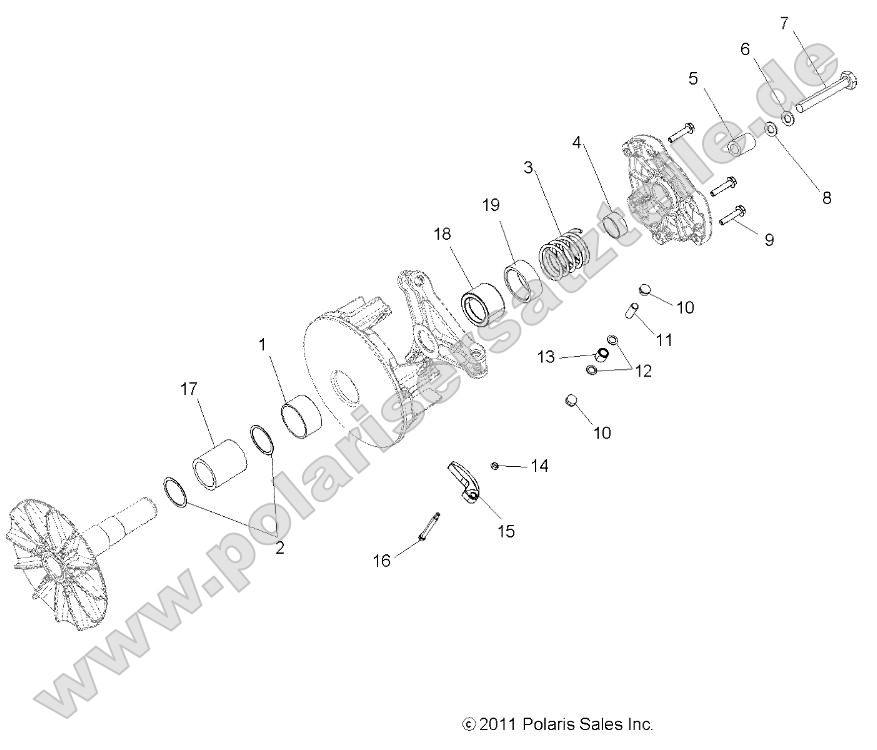 Drive Train, Primary Clutch