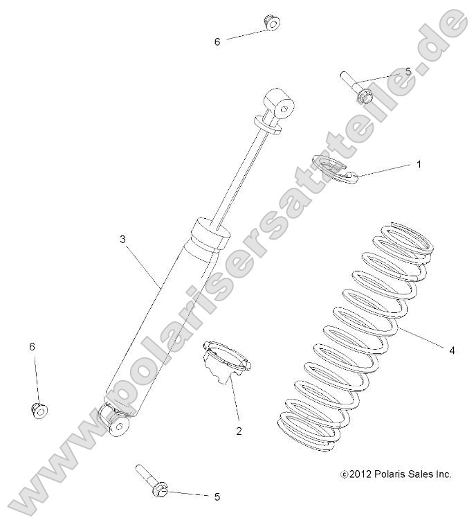Suspension, Rear Shock Suspension, Rear Shock