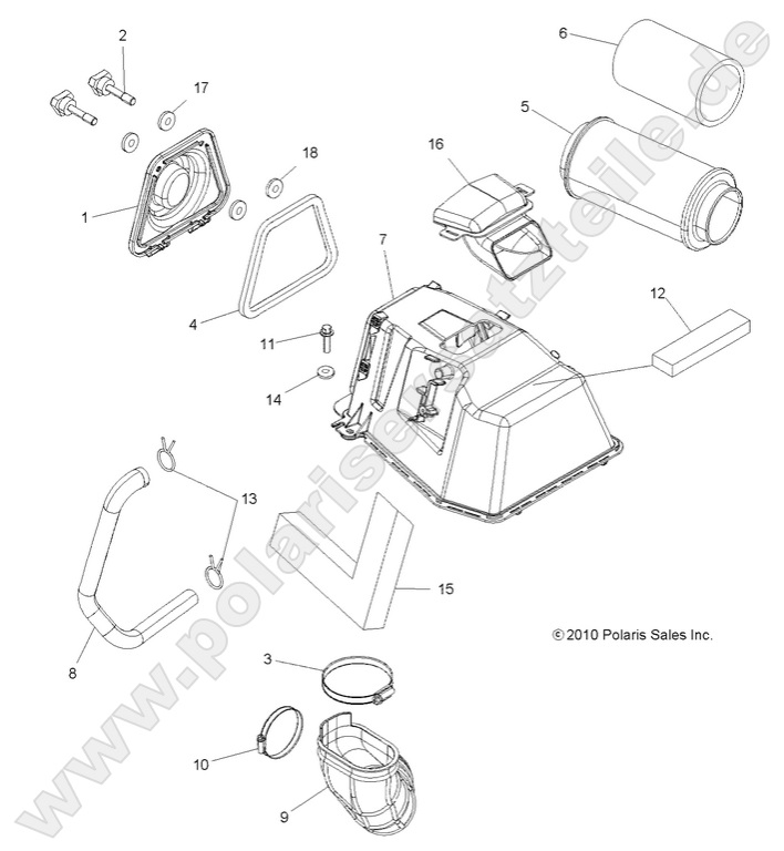 ENGINE, AIR INTAKE (Built 10/22/10 and Before) ENGINE, AIR INTAKE (Built 10/22/10 and Before)