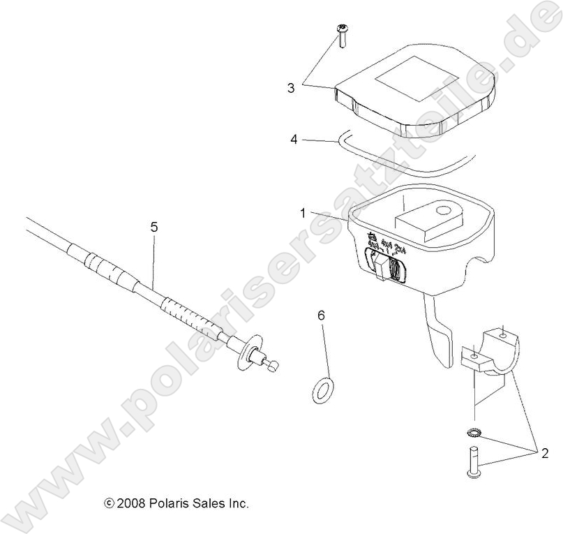 STEERING, CONTROLS, THROTTLE ASM. and CABLE STEERING, CONTROLS, THROTTLE ASM. and CABLE
