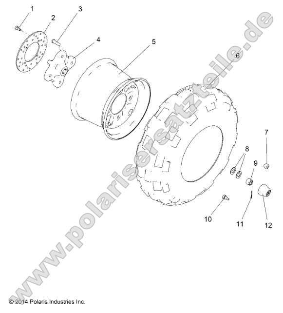Wheels, Rear Wheels, Rear