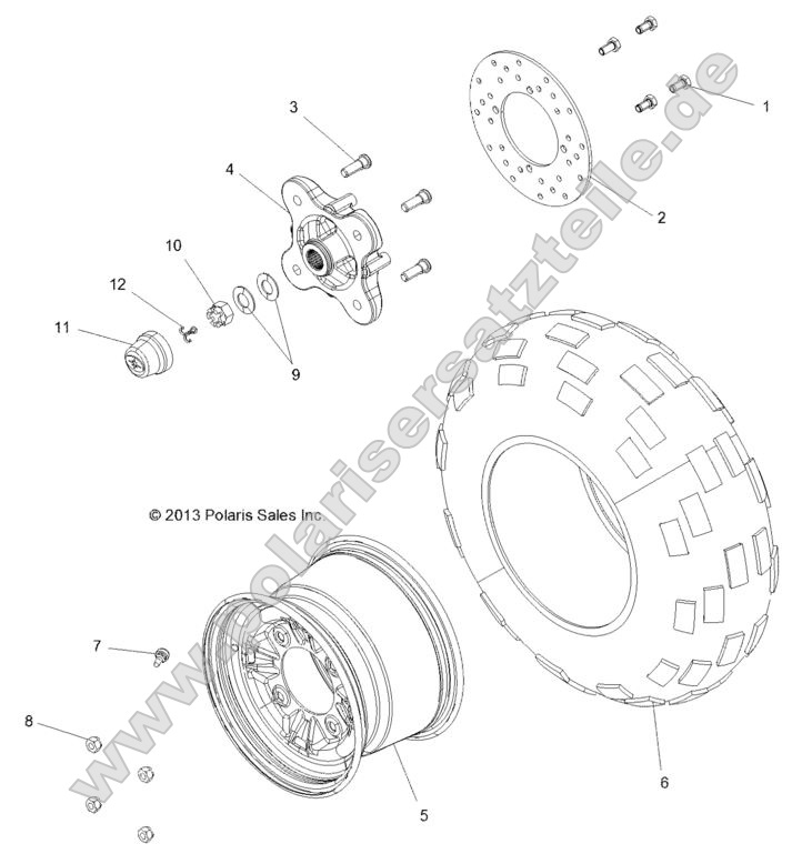 Wheels, Rear Wheels, Rear