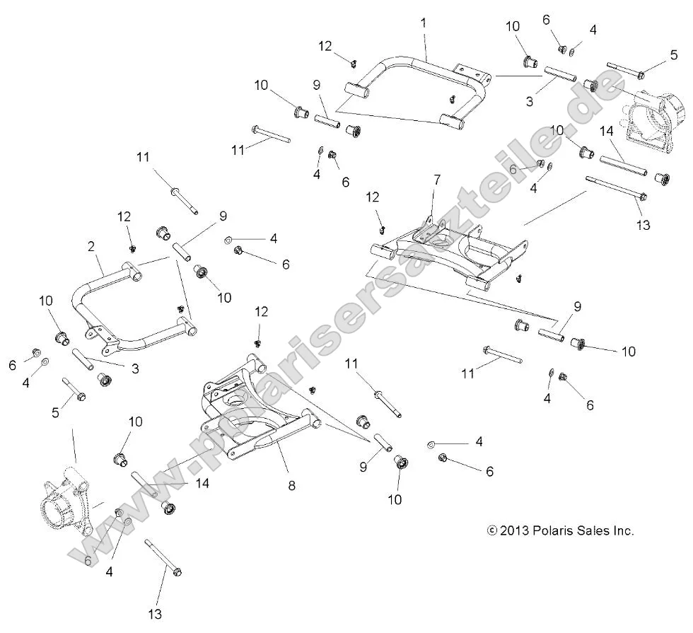 Suspension, Rear Control Arms Suspension, Rear Control Arms
