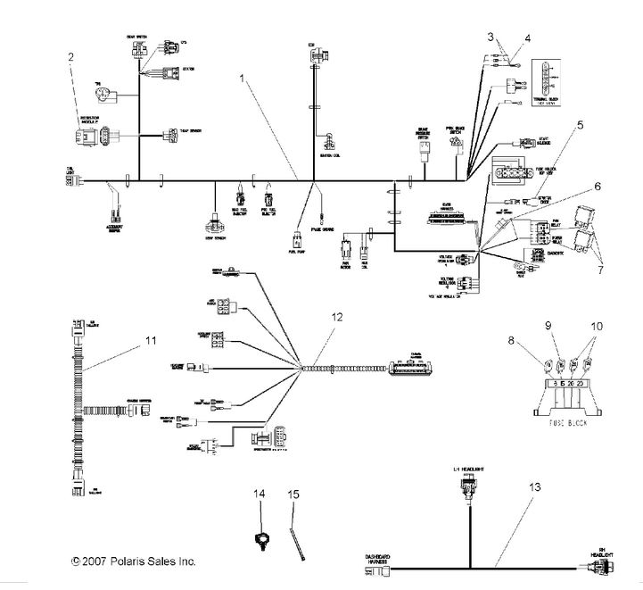 ELECTRICAL, HARNESSES