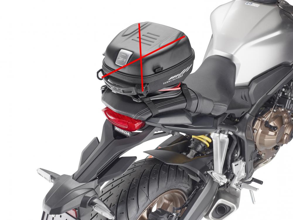 Givi Seatlock Universal Halterung für Seatlock Hecktaschen und Tanklock Taschen