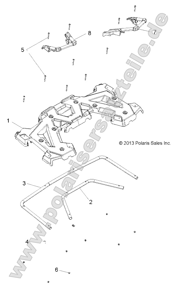 Body, Rear Rack and Hand Grips Body, Rear Rack and Hand Grips