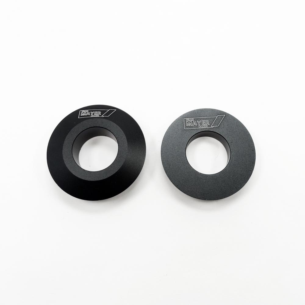 Racing Felgen Distanzbuchsen Set hinten schwarz BMW S1000 RR 2015-18