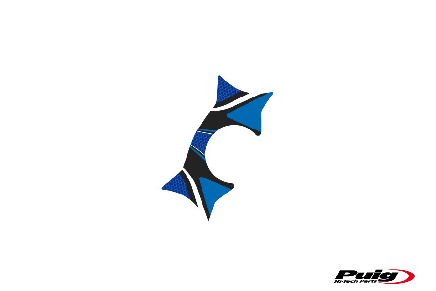 PUIG GABELBRÜCKEN-PROTEKTOR KAWASAKI ZZR1400 06-15 F/BL - 6943A