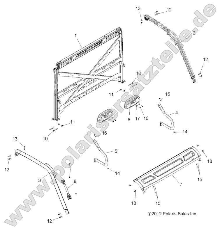 Chassis, Cab Frame