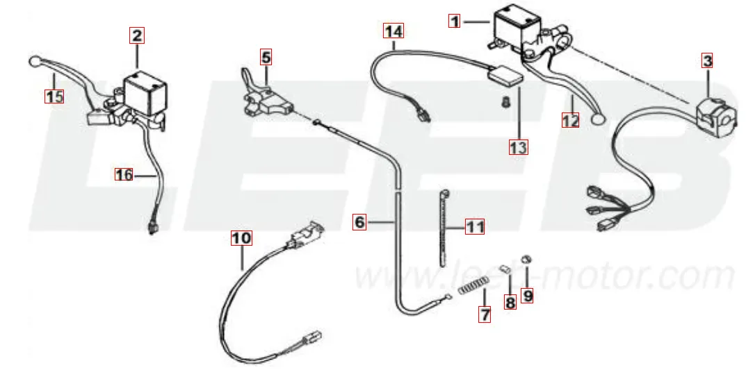 Schalter-Hebel Schalter-Hebel