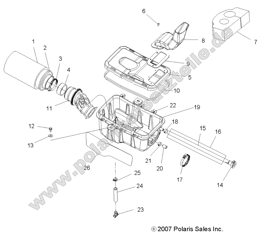 Engine, Air Intake System