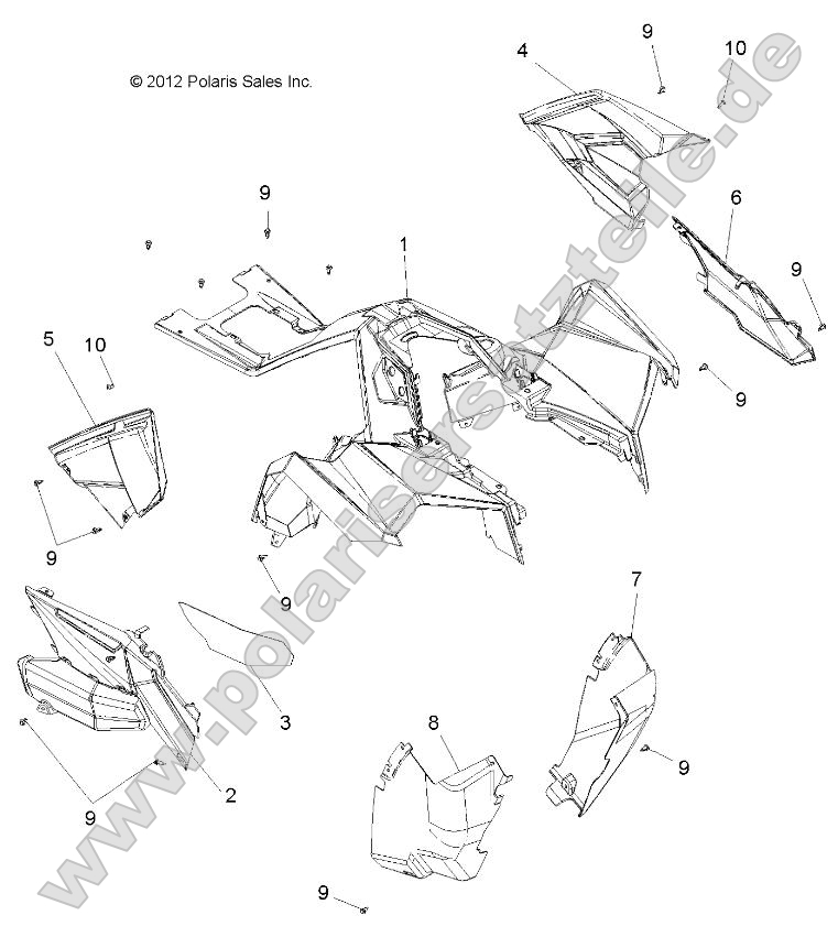 Body, Front Cab and Side Panels Body, Front Cab and Side Panels