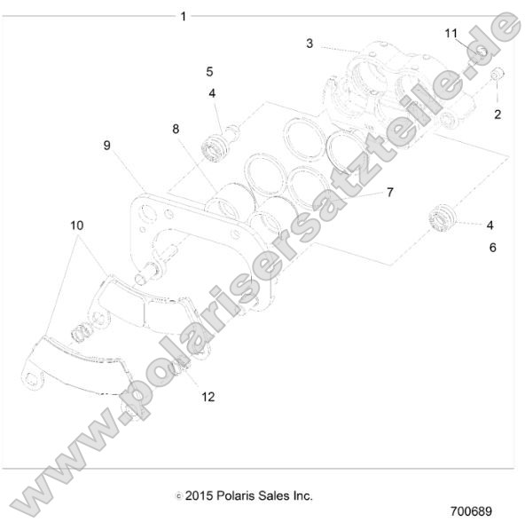 Brakes, Front Caliper Brakes, Front Caliper