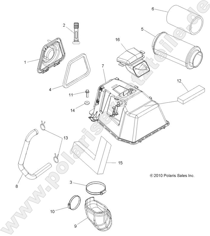 ENGINE, AIR INTAKE ENGINE, AIR INTAKE