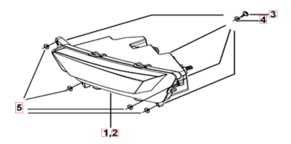 Scheinwerfer - Blinker vorne