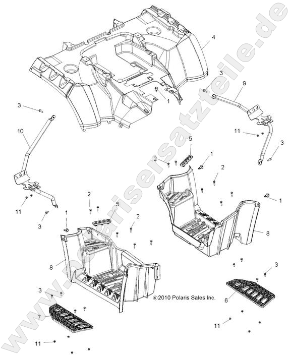BODY, REAR CAB and FOOTWELL BODY, REAR CAB and FOOTWELL