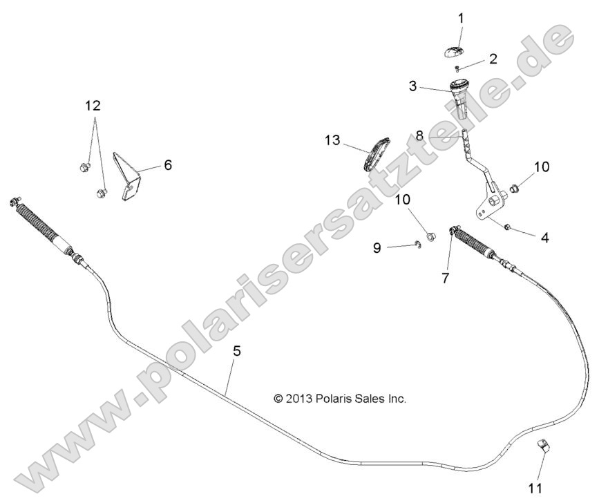Drive Train, Gear Selector