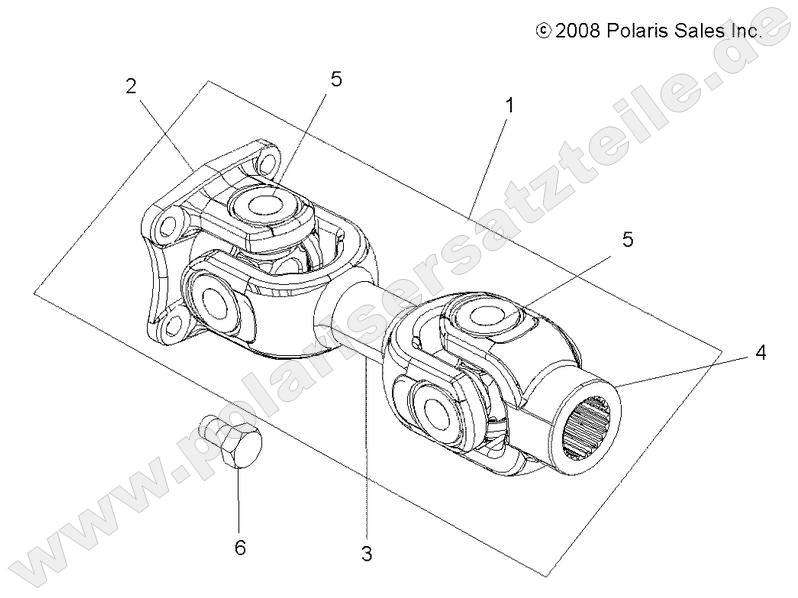 DRIVE TRAIN, PROP SHAFT, REAR DRIVE TRAIN, PROP SHAFT, REAR