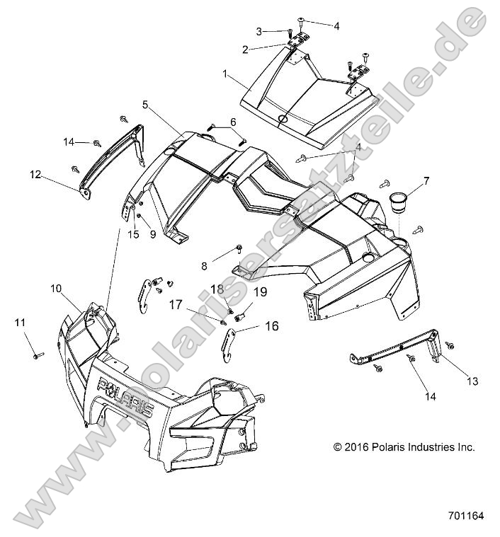 Body, Hood and Front Fascia