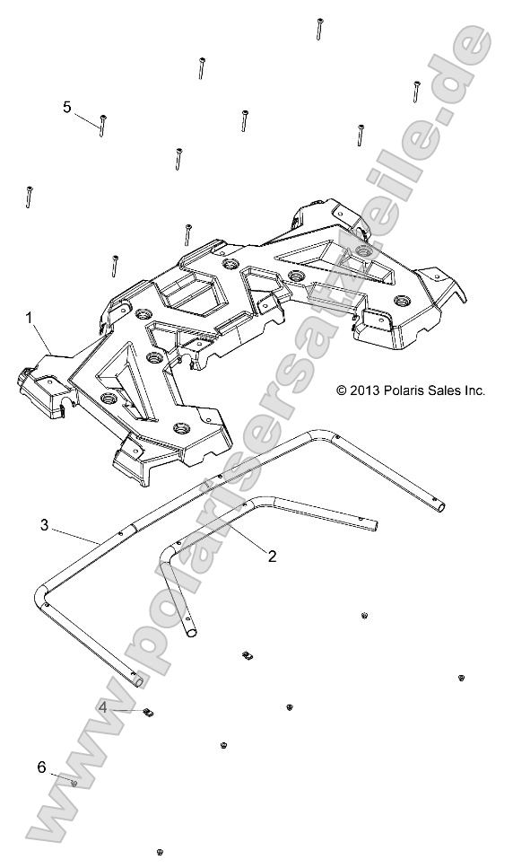 Body, Rear Rack Body, Rear Rack