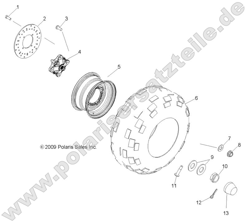 Wheels, Rear Wheels, Rear