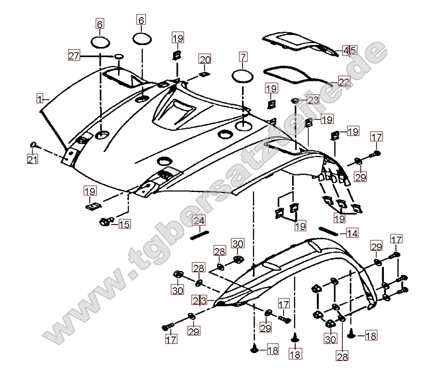 Frontverkleidung Frontverkleidung