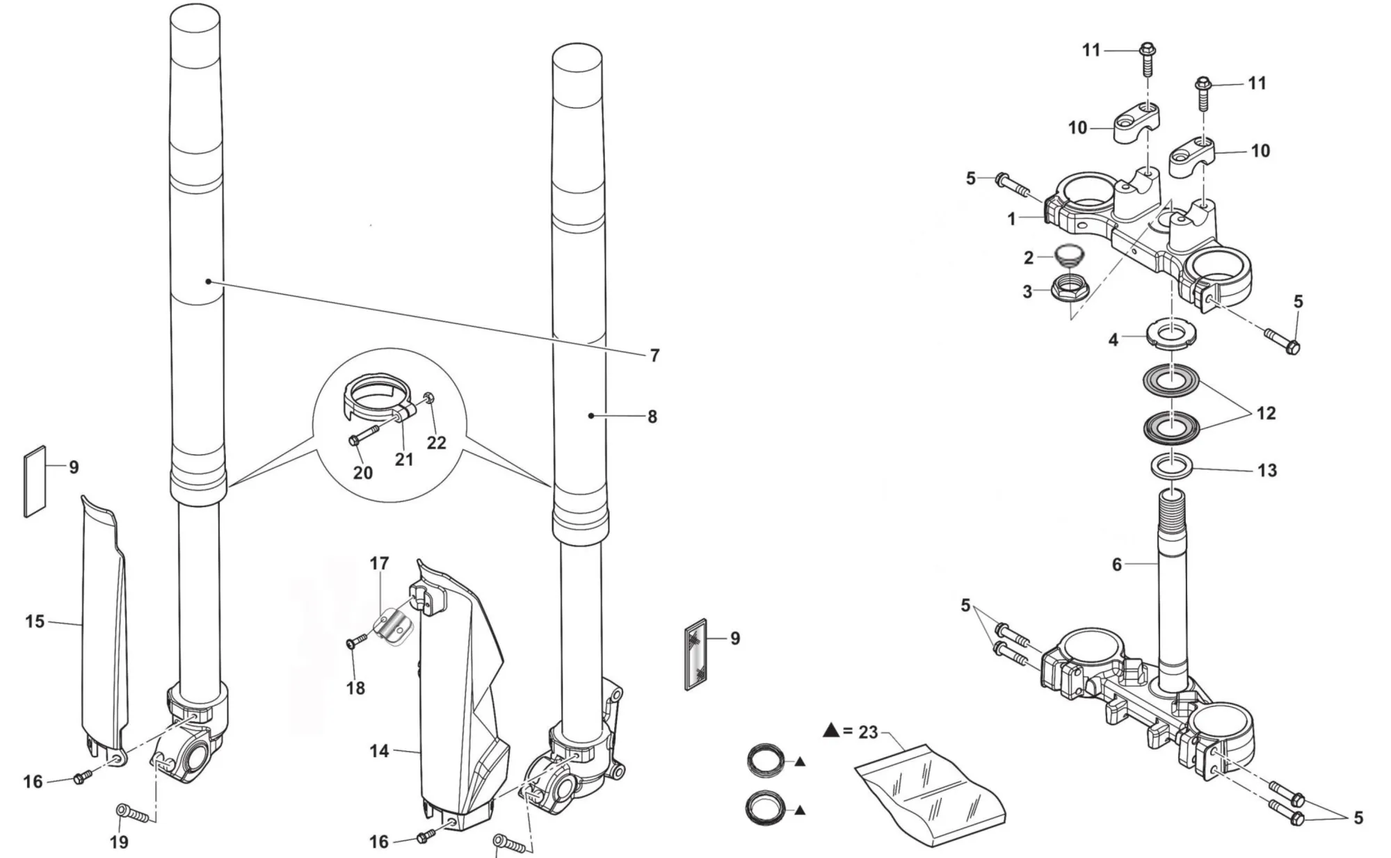 Gabel / Gabelbrücke
