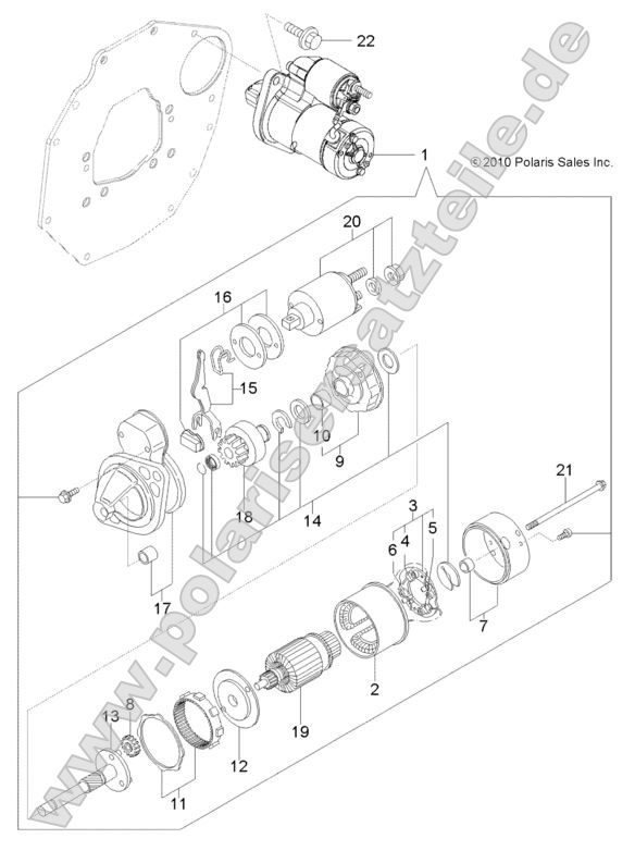 Engine, Starting Motor