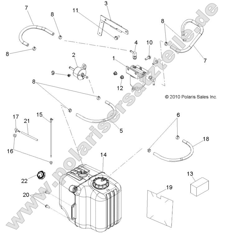 Body, Fuel Tank Asm.