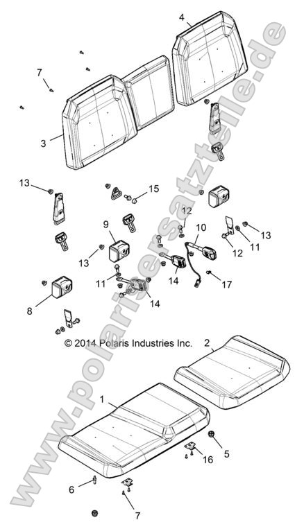Body, Seat Body, Seat