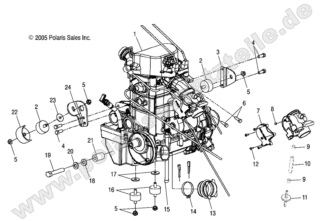ENGINE MOUNTING