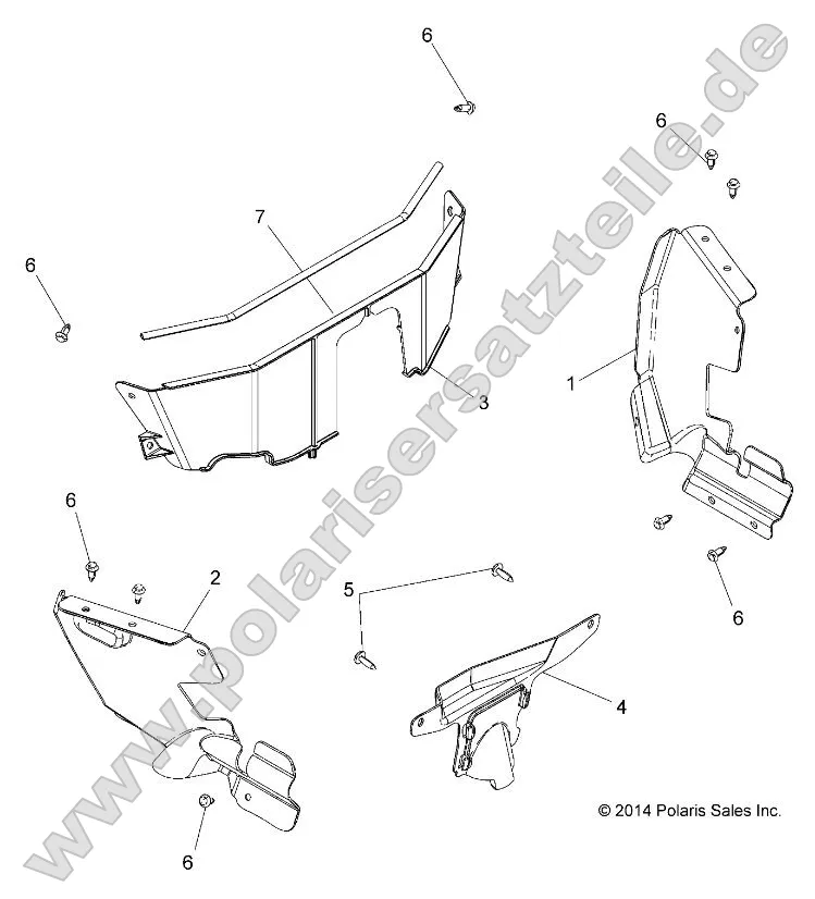 Body, Splash Shields Body, Splash Shields