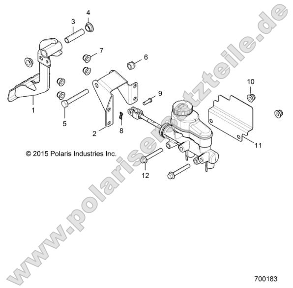 Brakes, Pedal and Master Cylinder