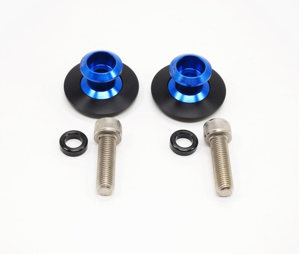 Racing Ständeraufnahmen Bobbins M10 blau