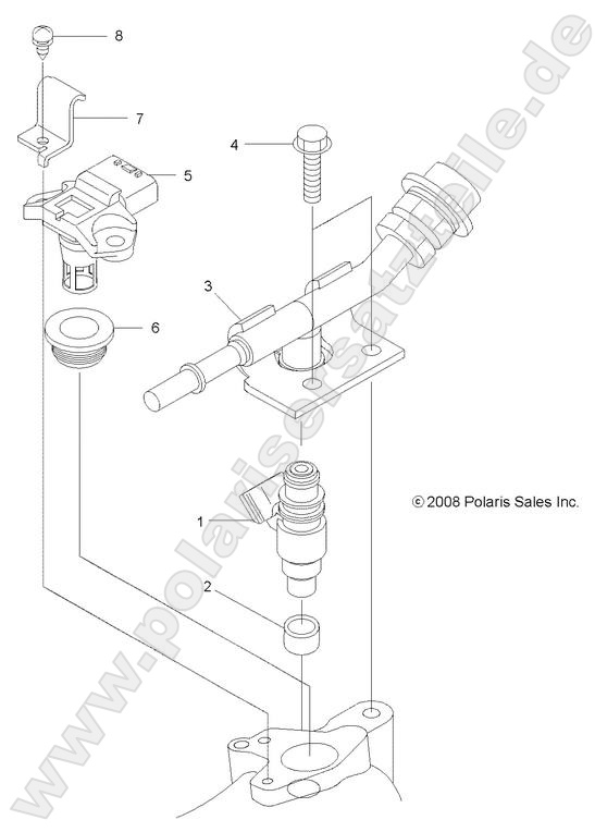 ENGINE, FUEL INJECTOR