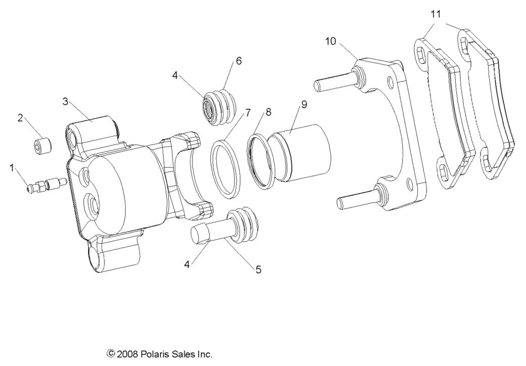 Brakes, Rear Caliper