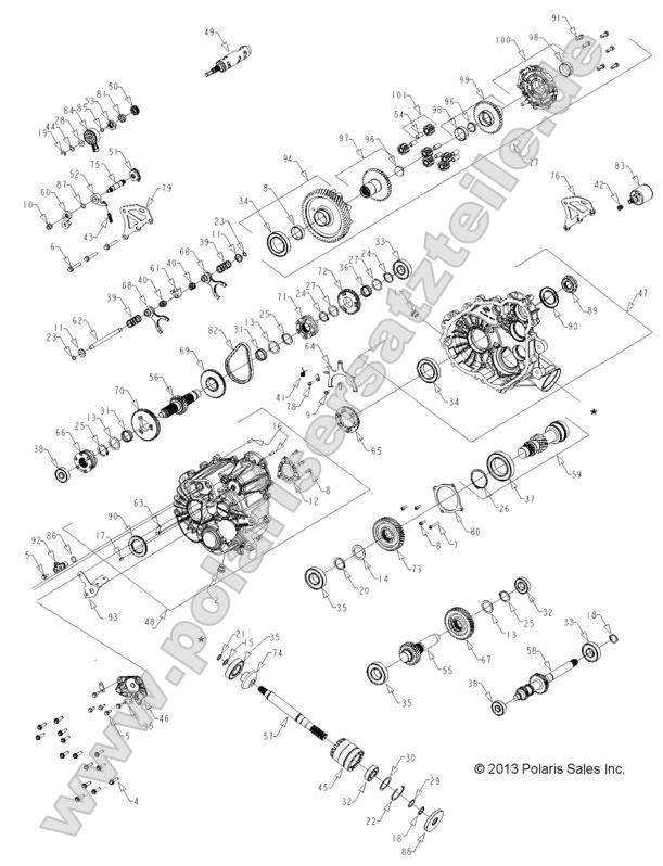 Drive Train, Main Gearcase