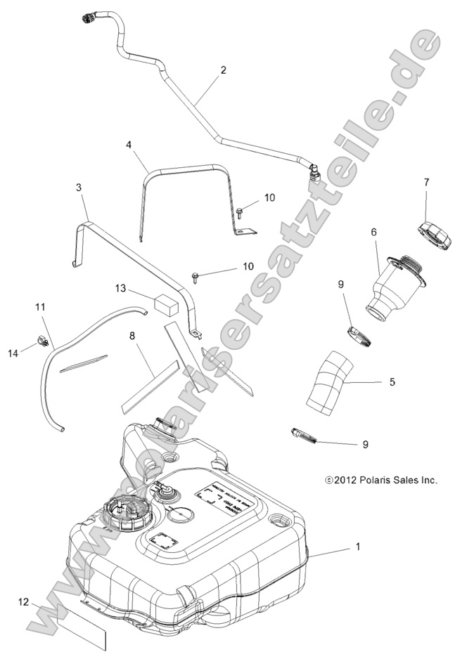Body, Fuel Tank Body, Fuel Tank