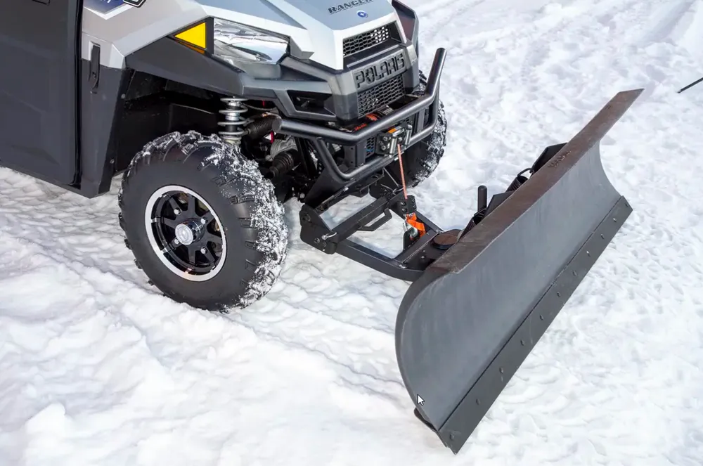 Kolpin Schneeschild Conqueror Frontmontage Set 168 cm 66" - Polaris Ranger EV / 400 / 500 / 570 800