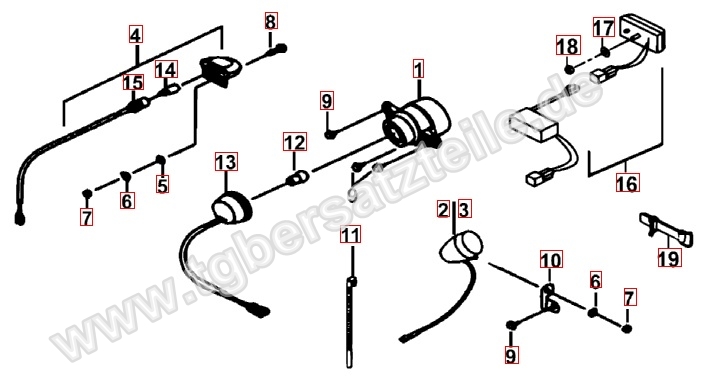 Rücklicht-Blinker hinten