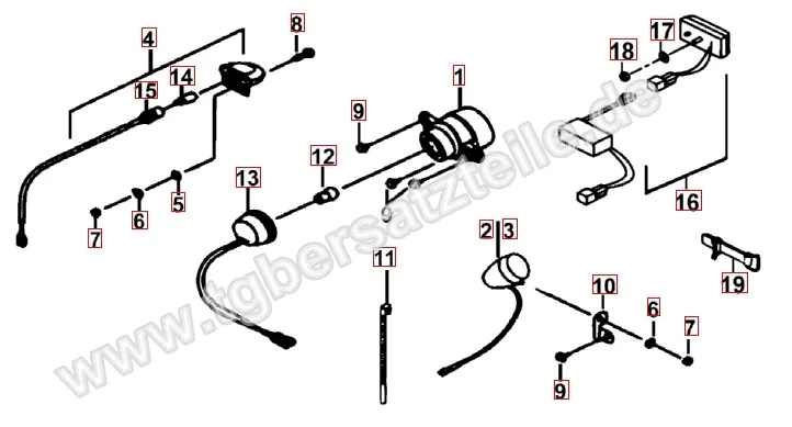 Rücklicht-Blinker hinten Rücklicht-Blinker hinten