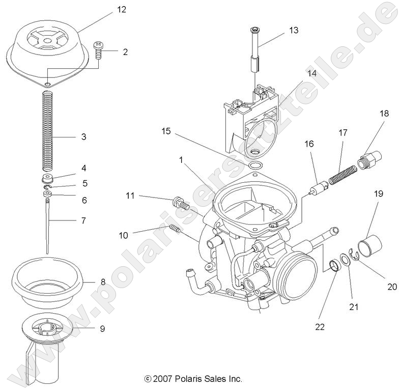 ENGINE, CARBURETOR, UPPER ENGINE, CARBURETOR, UPPER