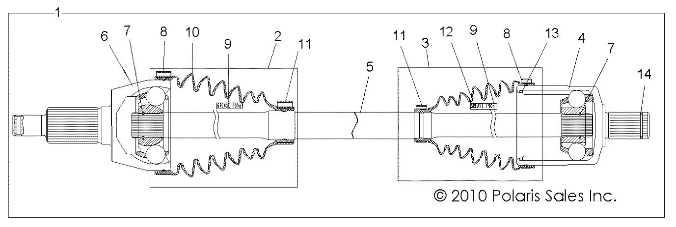 Drive Train, Front Drive Shaft