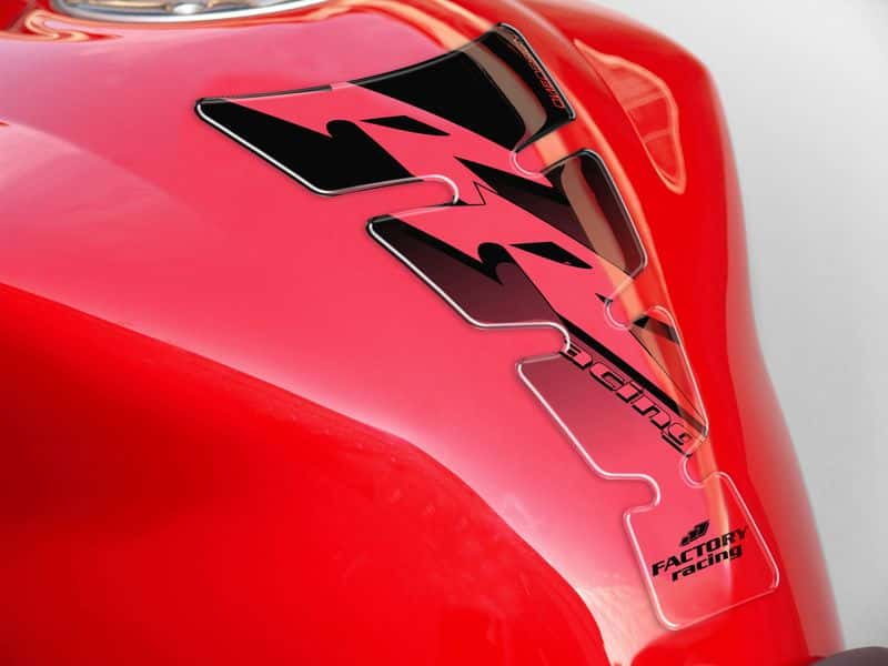 PUIG TANK PAD SPIRIT RR SCHWARZ-KLAR - 4224N