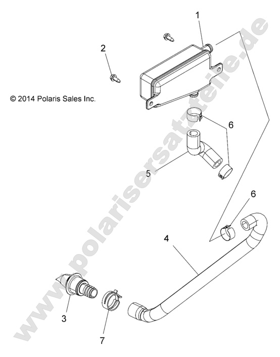 Engine, Breather Hose