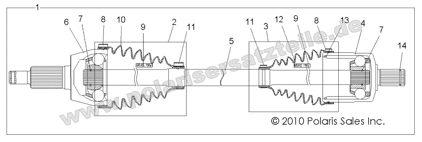 Drive Train, Front Drive Shaft