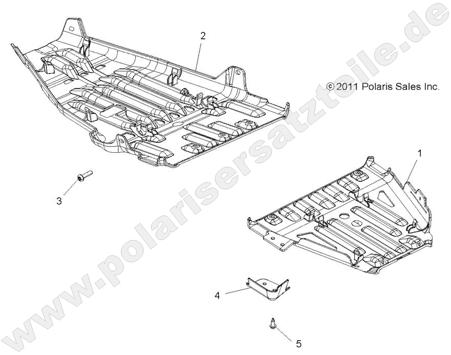 BODY, SKID PLATES BODY, SKID PLATES