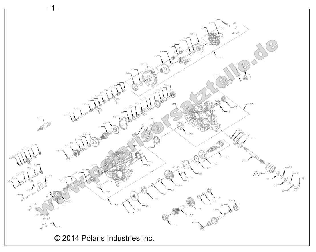 Drive Train, Main Gearcase, Internals